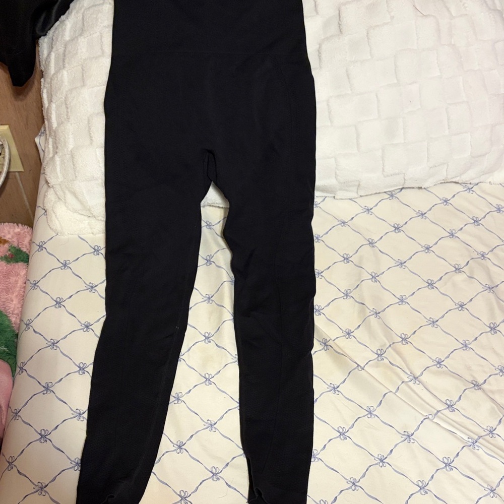 Black High-Waisted Leggings